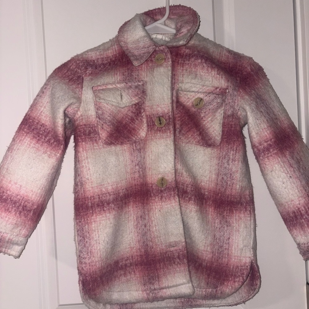 Primark Pink and White Kids' Jacket‎